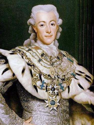 Alexander Roslin Gustavus III of Sweden France oil painting art